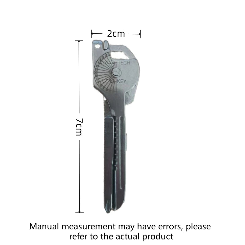 8-in-1 Multi-Tool Keychain