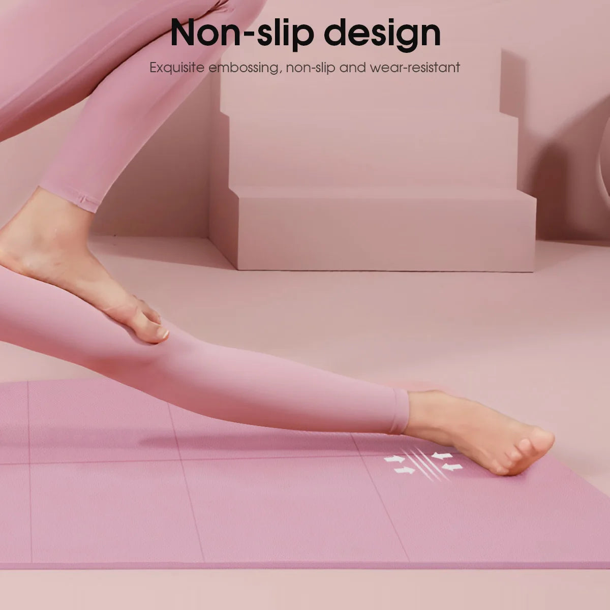 Pink Foldable Yoga Mat