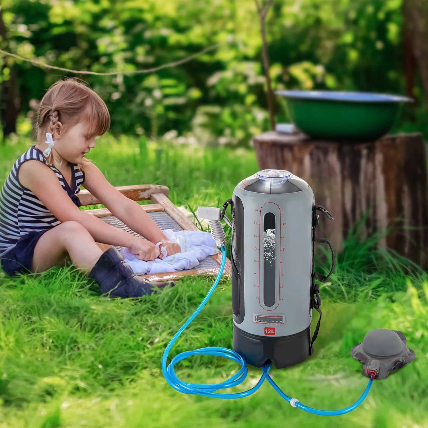 12L Portable Pressure Camp Shower