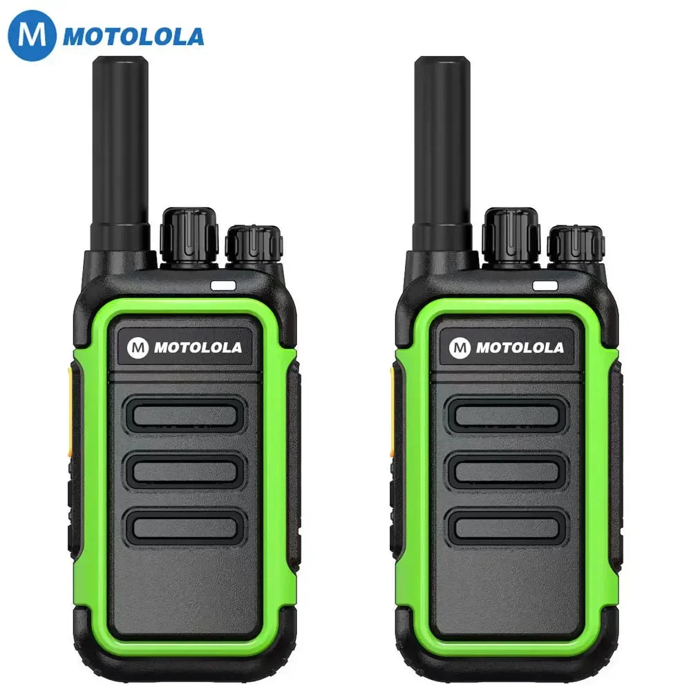 Motolola 2Pcs Mini Walkie Talkie Portable