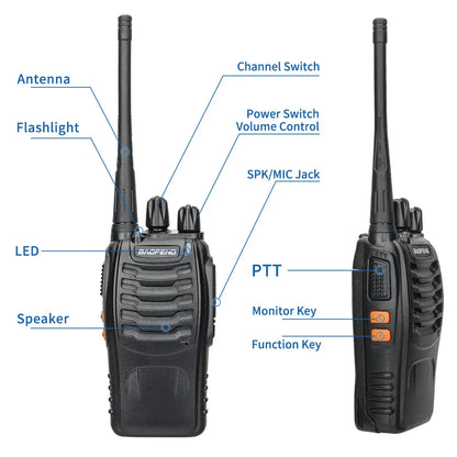Baofeng BF-88E Walkie Talkie Wireless