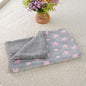 Soft Coral Fleece Pet Blanket