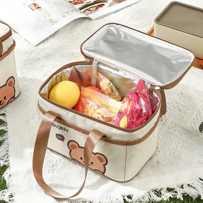 WORTHBUY Cute Thermal Lunch Box Bag