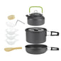 Camping Cookware Set for 1-7 Persons