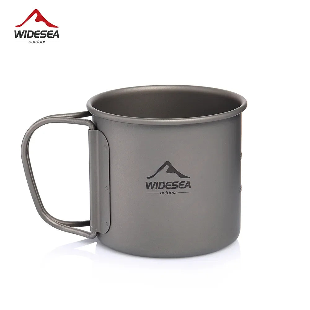 Widesea Camping Mug Titanium Cup