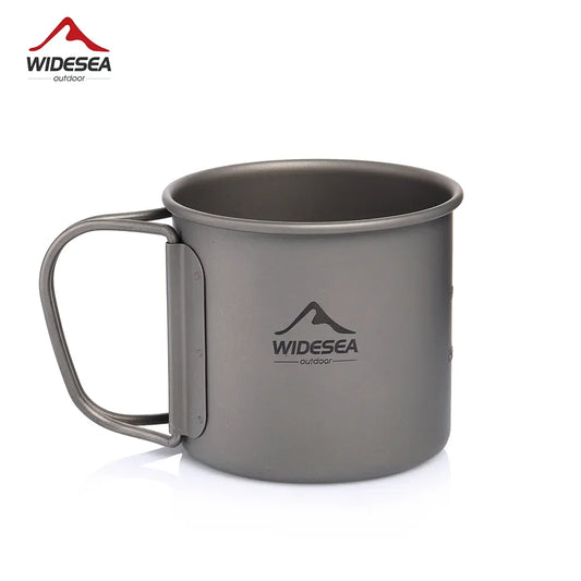 Widesea Camping Mug Titanium Cup