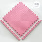 30*30cm Thicken Sports Gym Mat Protection EVA Leaf Grain Floor Mats Yoga Fitness Non-Slip Splicing Rugs Shock Room