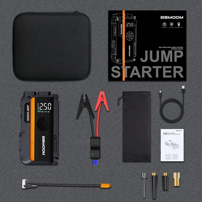 Car Jump Starter  Pump Air Compressor