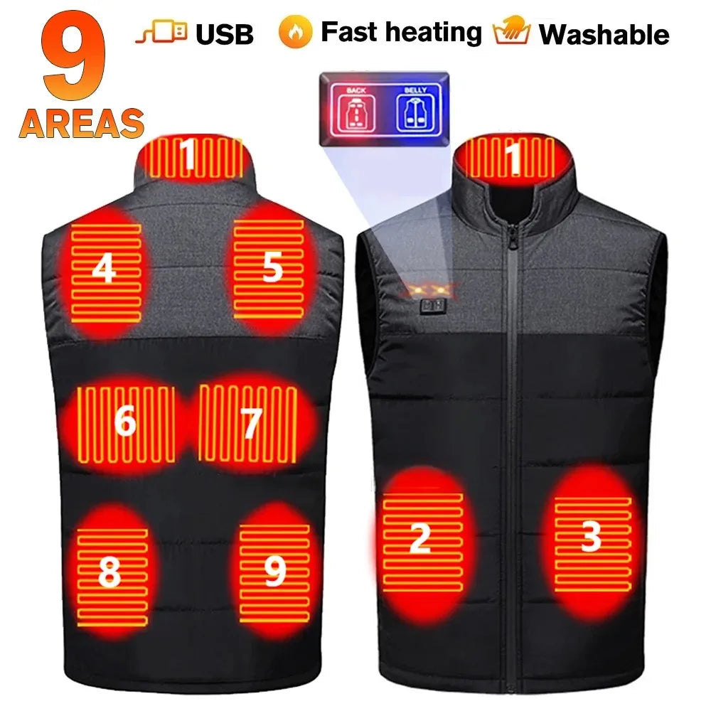 21 Areas Heated Jacket Men
