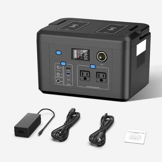 Powkey 600W Portable Power Station