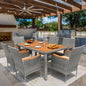 7 Piece Outdoor Patio Dining Set