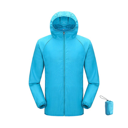 JNLN Men Women Waterproof Hiking Jackets