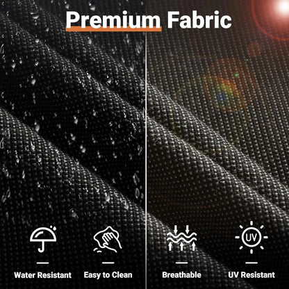 11 Piece Outdoor Patio Furniture Set with firepit