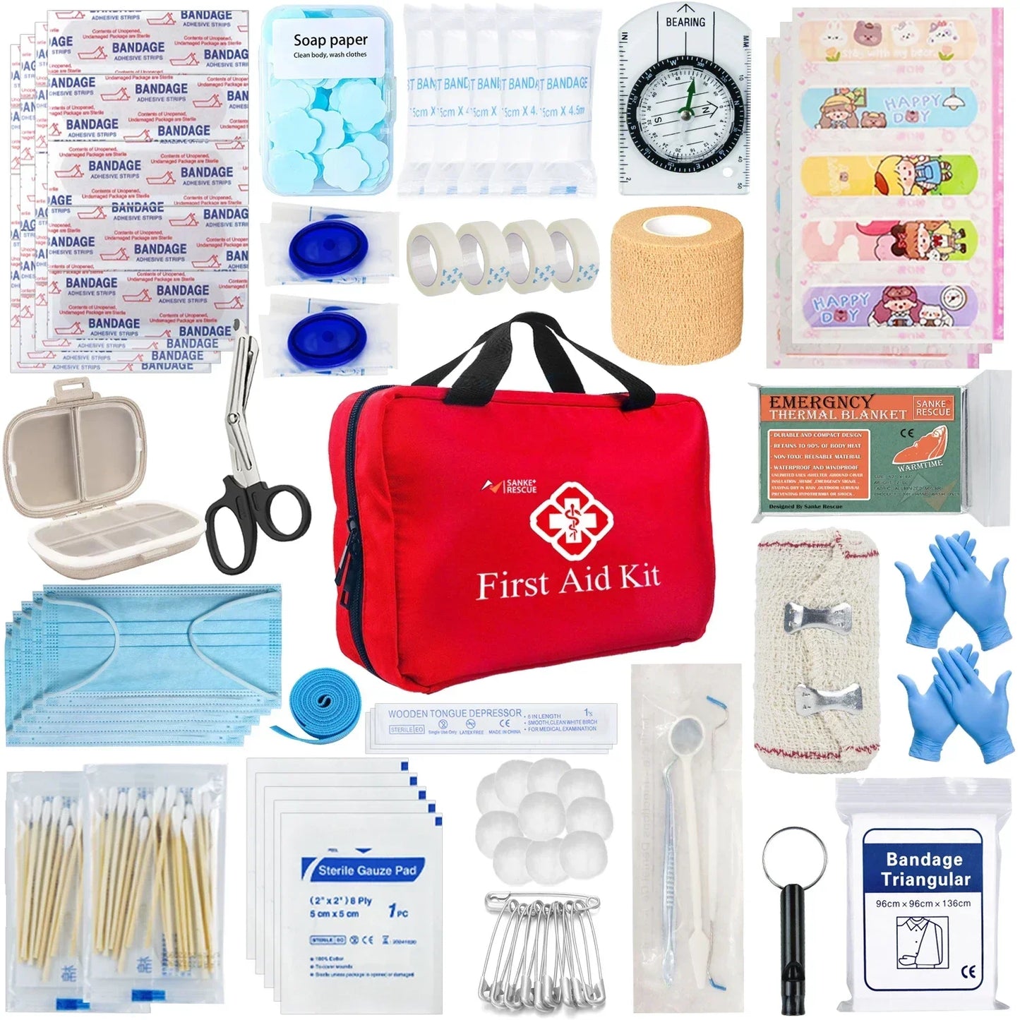 First Aid Kit 26-330 Piece
