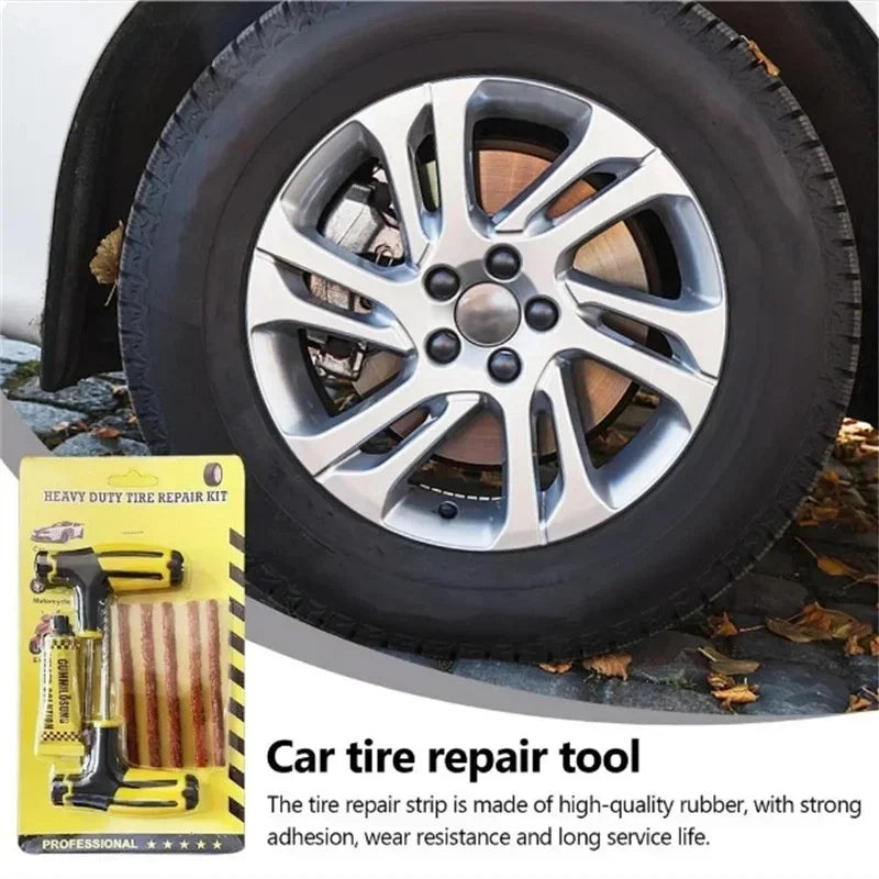 Car Tire Repair Kit Puncture Plug Tools
