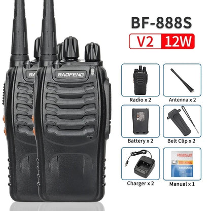 Walkie Talkie Dual Band Portable Long Range
