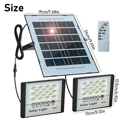 LED Solar Street Lights Outdoor Flood Lamps