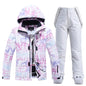 New Fashion Letter Womens Ski Suit
