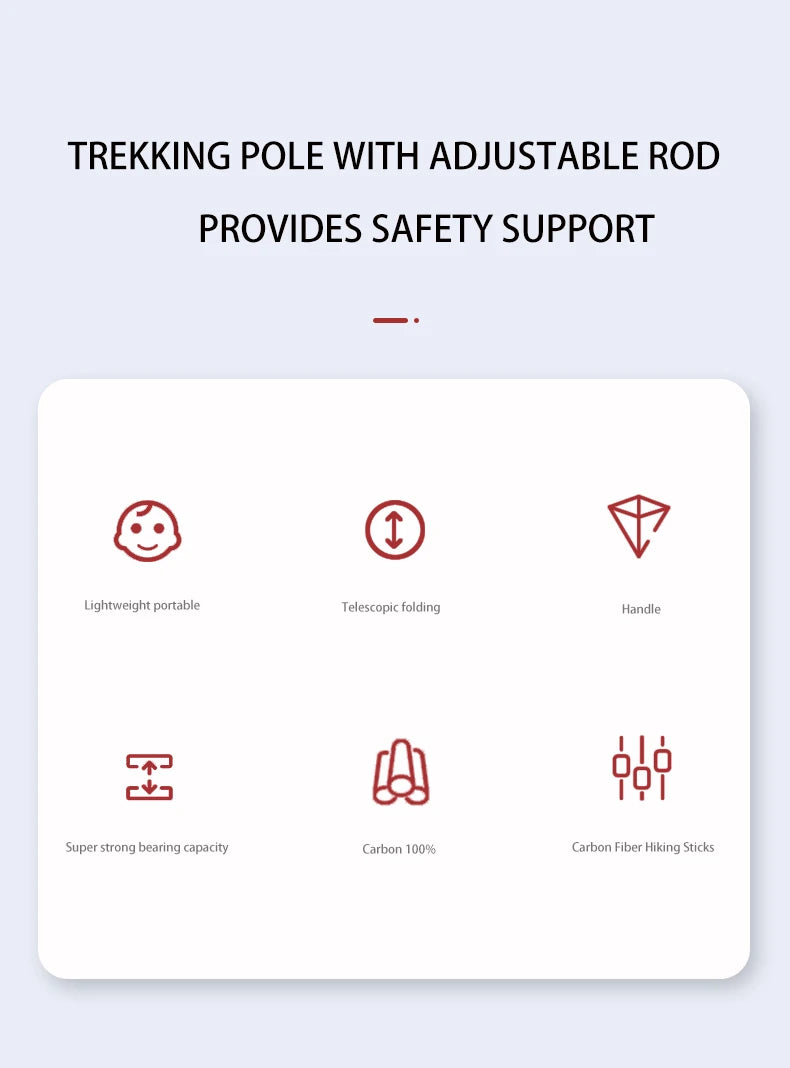 Carbon Fiber Trekking Pole