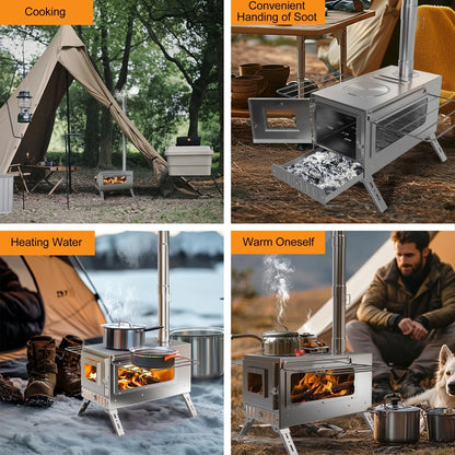 Portable Wood Burning Stove