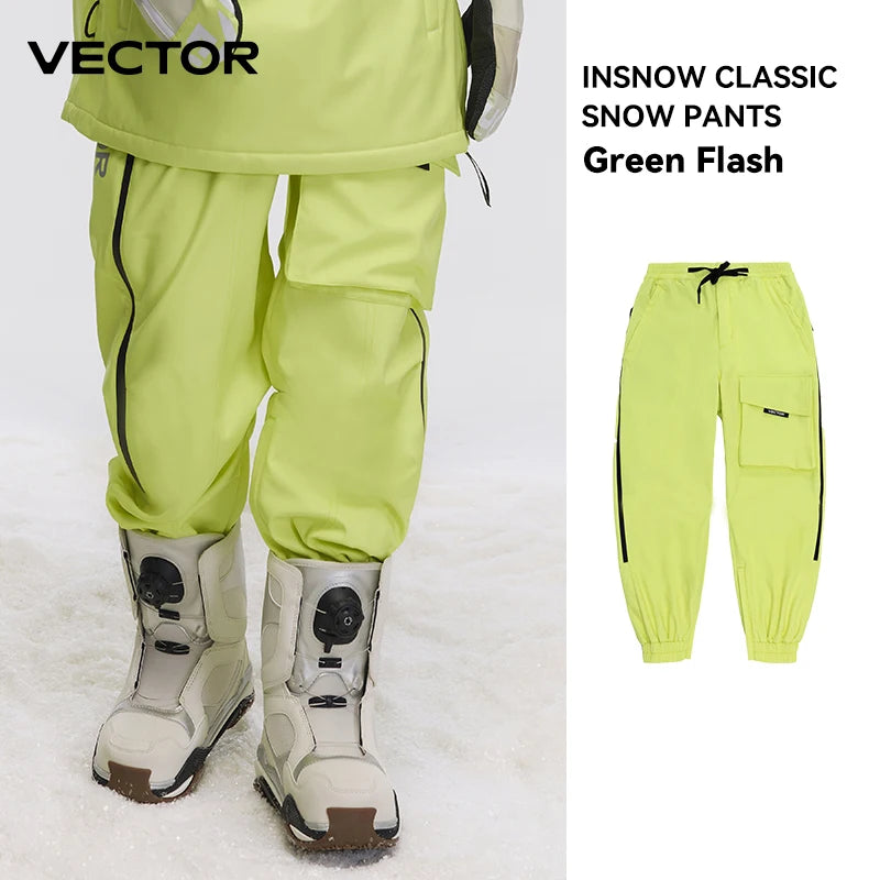 Men Women Solid Color Ski Jacket