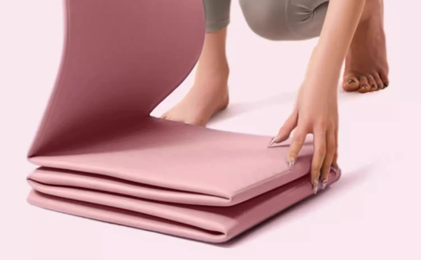 Eco-Friendly TPE Foldable Yoga Mat