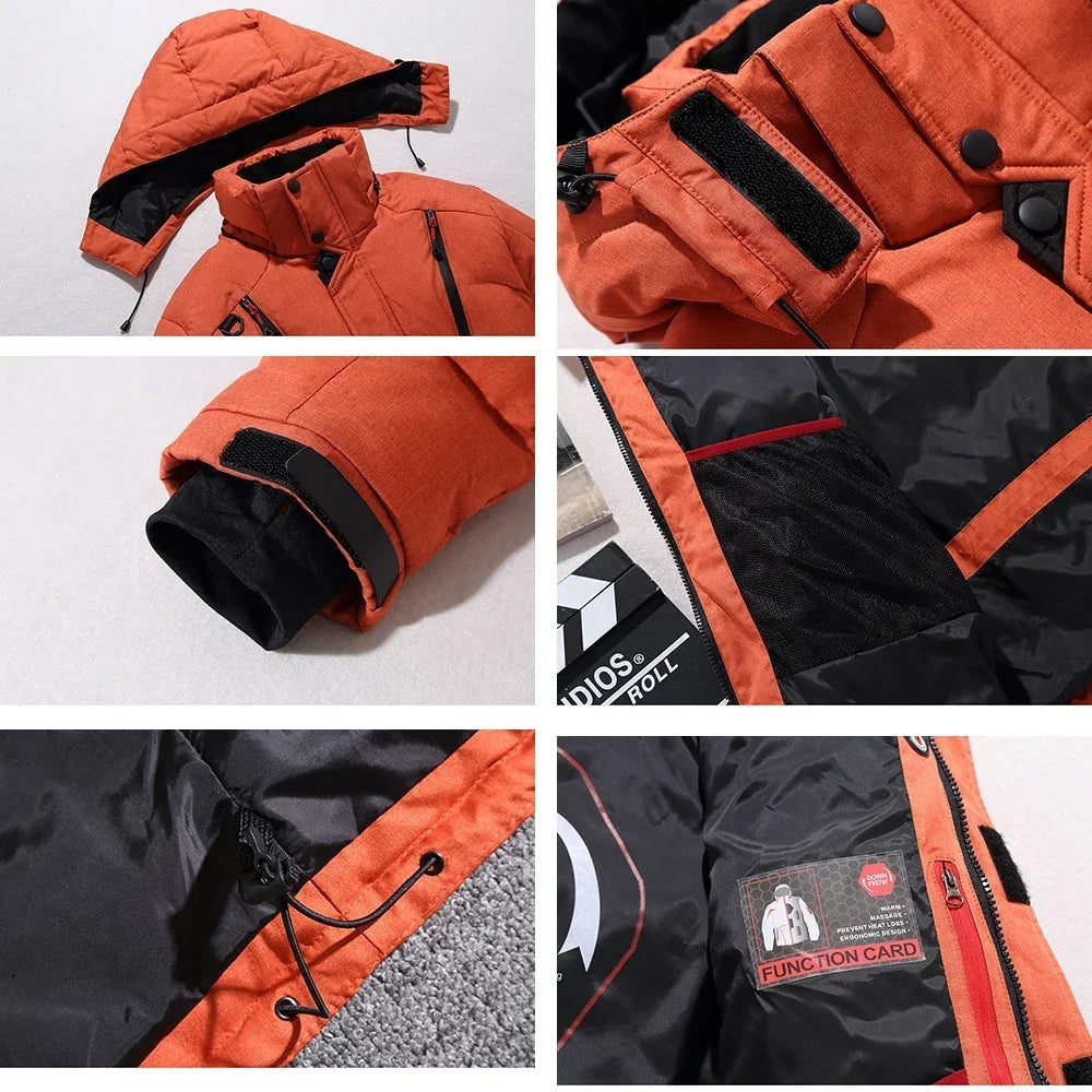New Thermal Winter Skiing Down Jacket