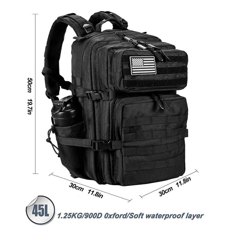 LHI 45L/35L/25L Tactical Backpack