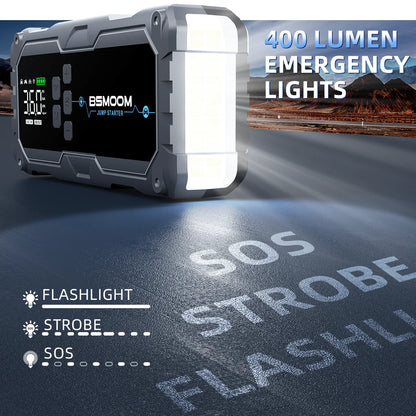 Car Jump Starter  Pump Air Compressor