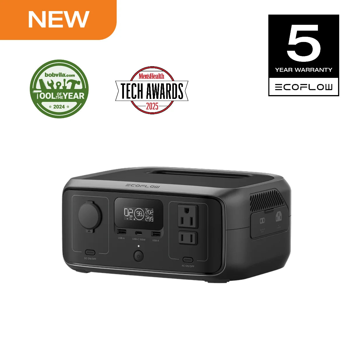 ECOFLOW RIVER 3 Portable Power Station