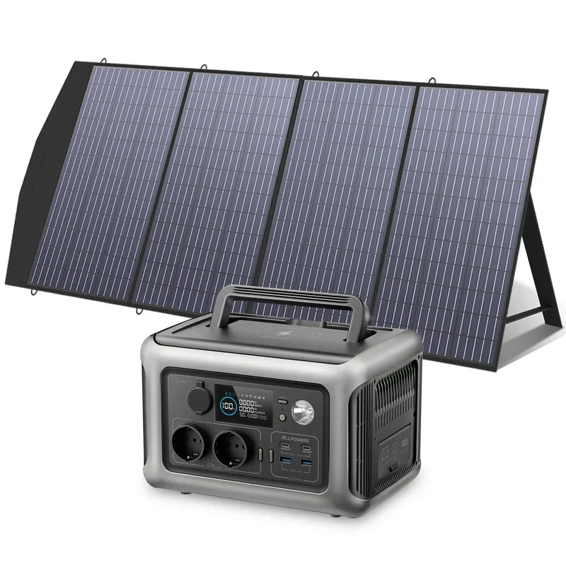 ALLPOWERS Solarpanel 100W 140W 200W Solar Energy