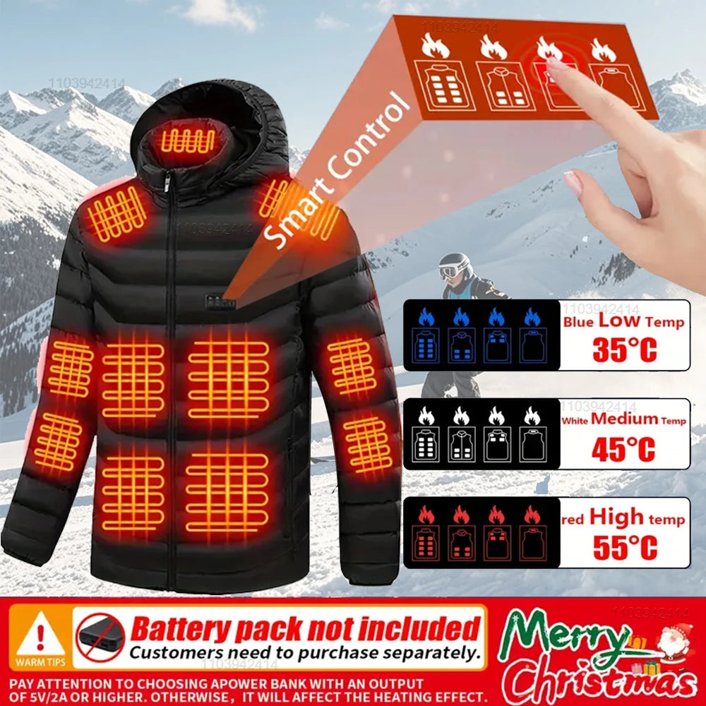 New Heated Jacket Men Women Coats