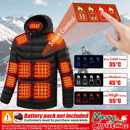 New Heated Jacket Men Women Coats