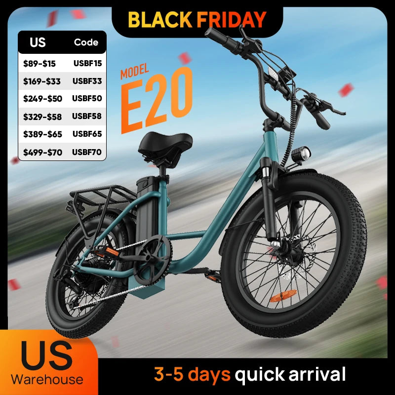 URLIFE 1000W E20 Electric Bike