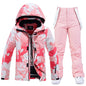 New Fashion Letter Womens Ski Suit