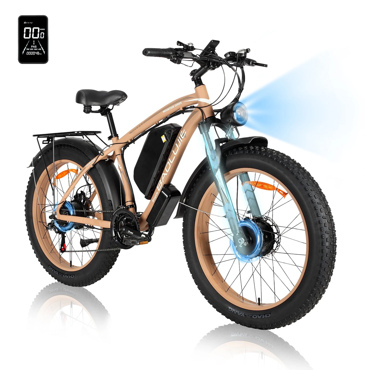 Electric Bicycle Max Speed 42 MPH