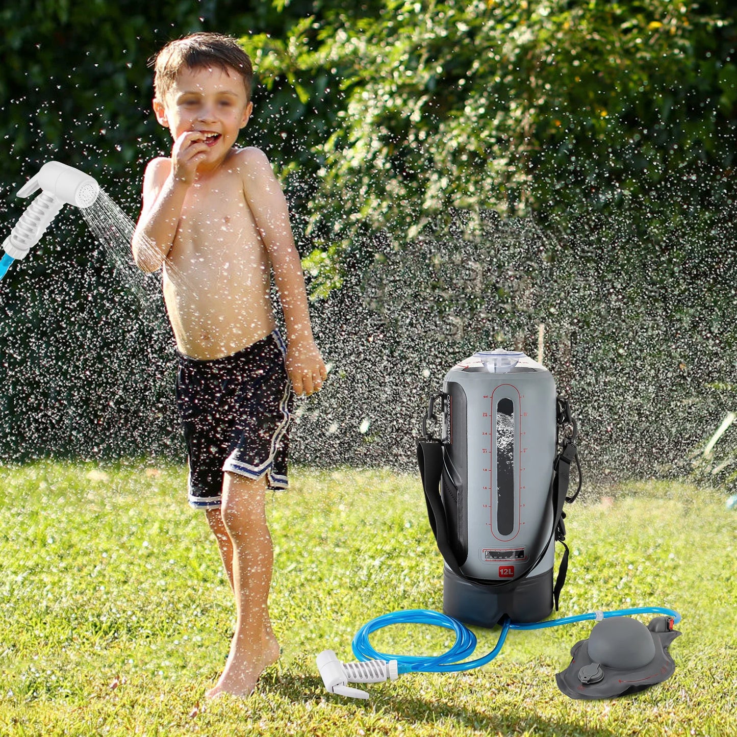 12L Portable Pressure Camp Shower