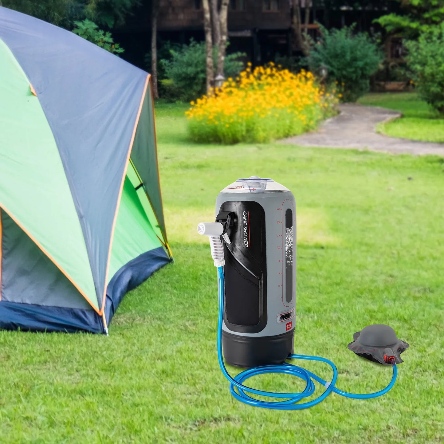 12L Portable Pressure Camp Shower