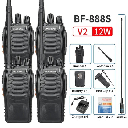 Walkie Talkie Dual Band Portable Long Range