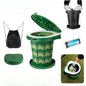 Adjustable Height Folding Portable Toilet