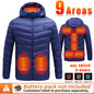 New Heated Jacket Men Women Coats