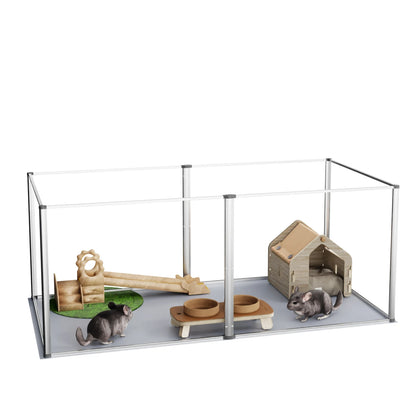 Acrylic Pet Dog Playpen Box