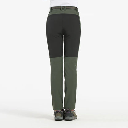Women Winter Fleece Pants  Waterproof Hiking Pants Outdoor Ca