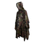 Camouflage Packable Rain Jacket Cover Army RainWear