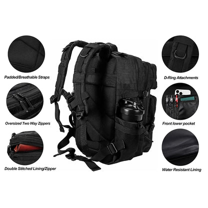 LHI 45L/35L/25L Tactical Backpack