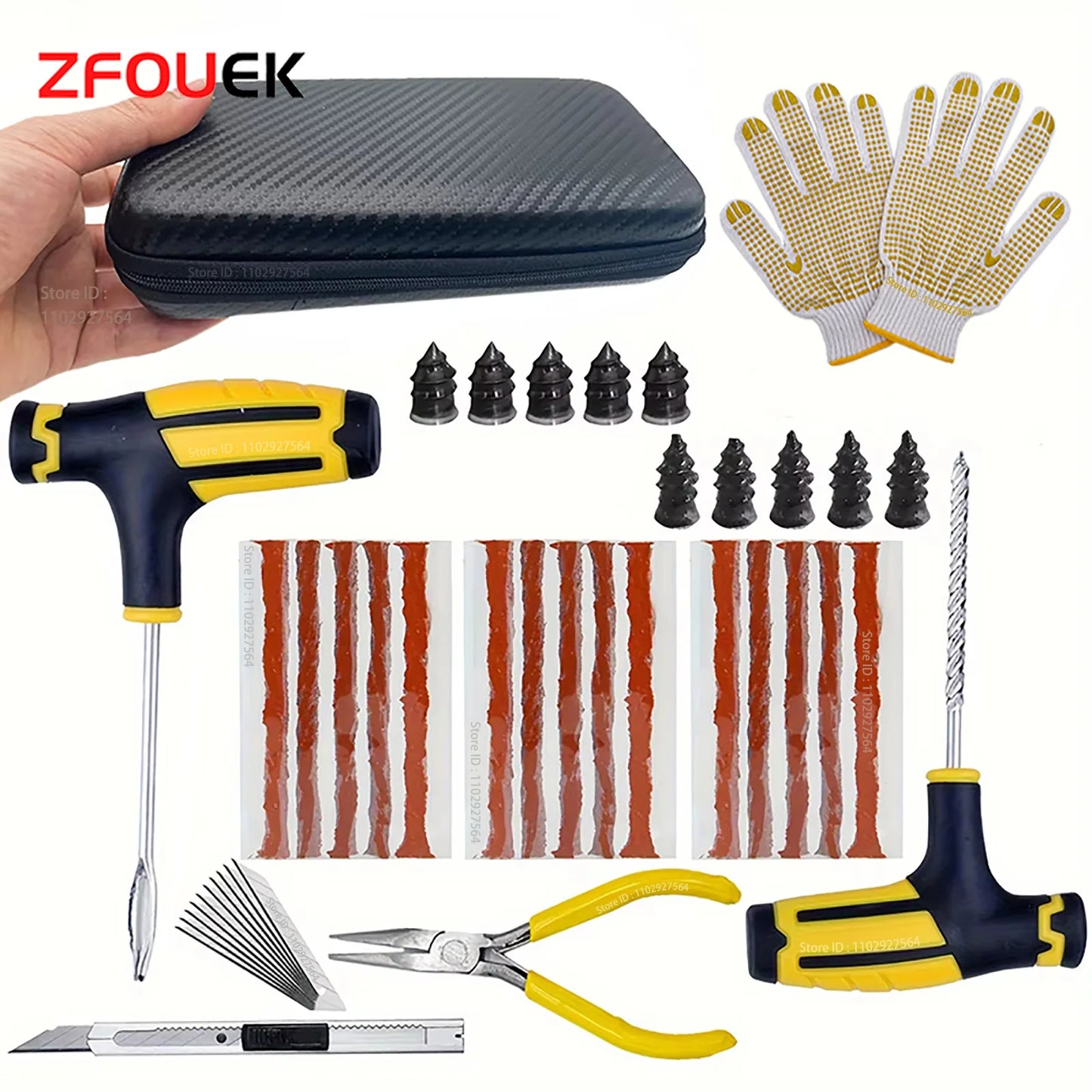 ZFOUEK Car Tire Repair Kit