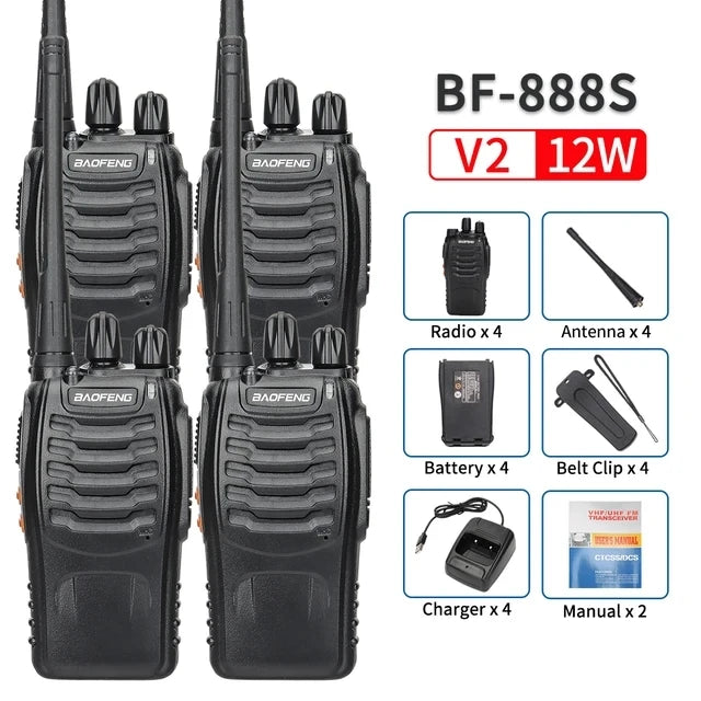Walkie Talkie Dual Band Portable Long Range