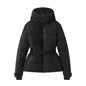 Women's winter hooded down jacket