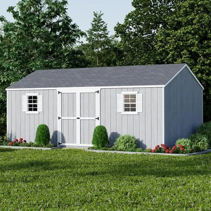 12x20 Outdoor Wooden Workshop Shed