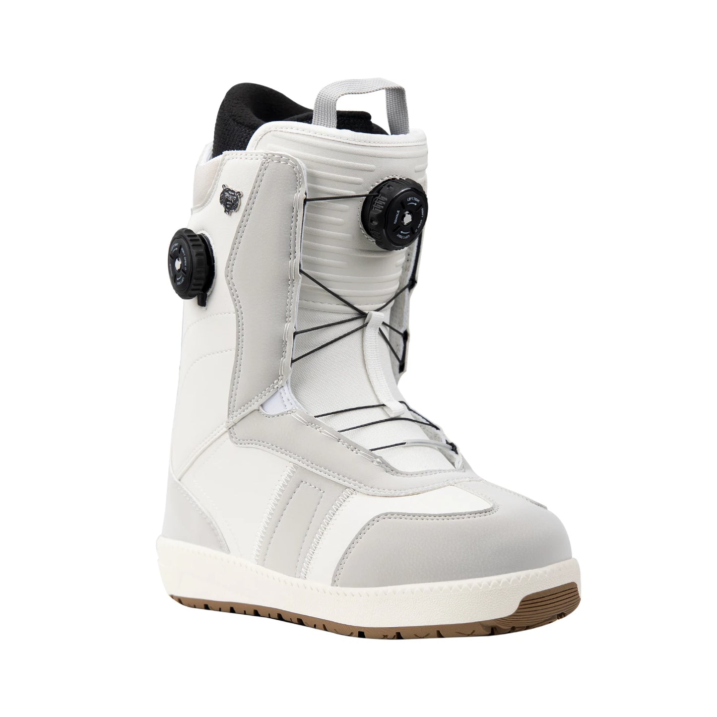 Dual Buckle Ski Boots Quick-Lace